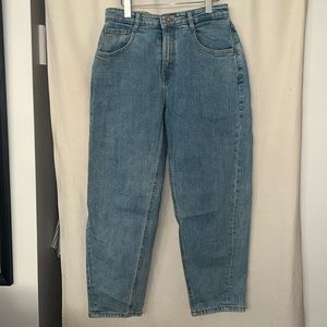Frank and Oak Linda Balloon Fit Jeans Size 29